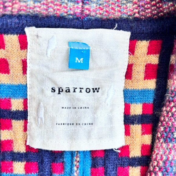 Anthropologie Sparrow Cascading Tulle Wool Angora Blend Cardigan - Picture 7 of 7